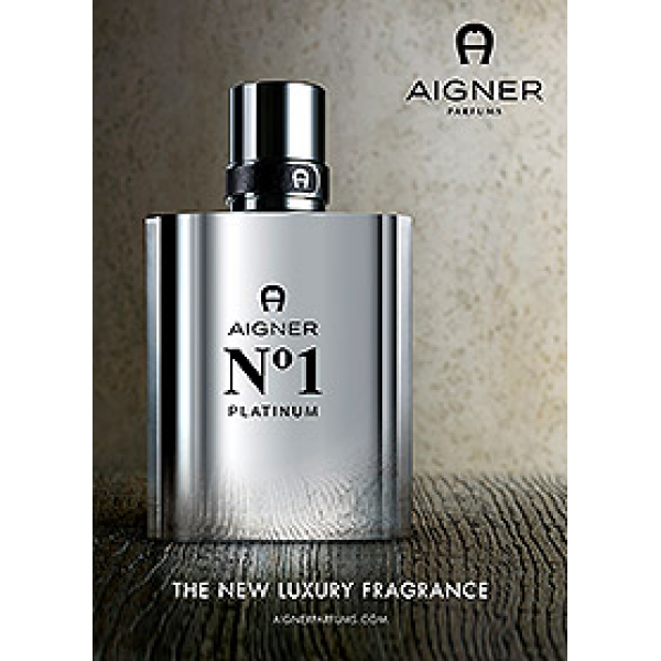 AIGNER No 1 PLATINUM Man Eau de Toilette 50 ml